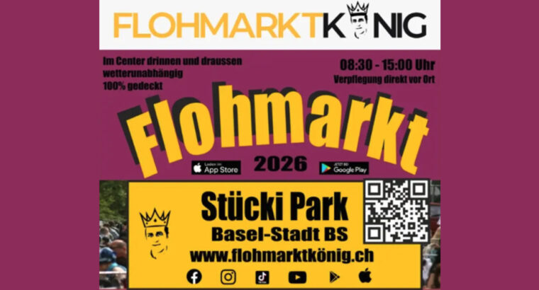 Flohmarktkönig – Stücki Flohmi
