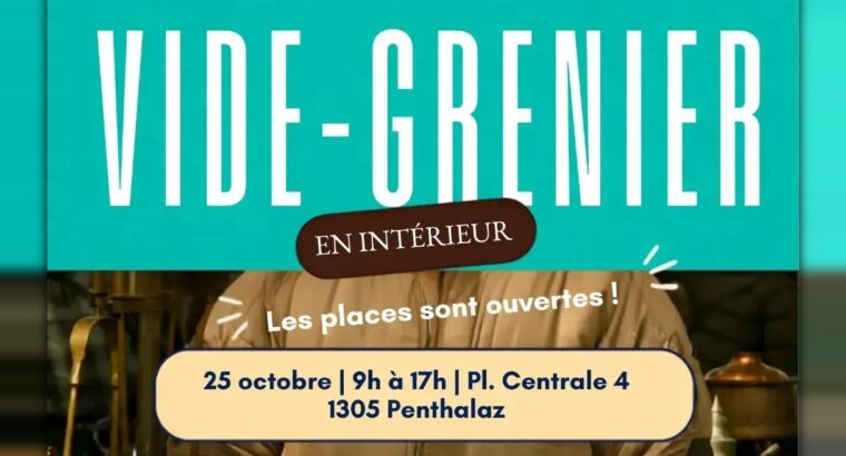 Grand Vide-Grenier – Penthalaz